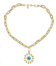 Load image into Gallery viewer, Chain with eye charm
