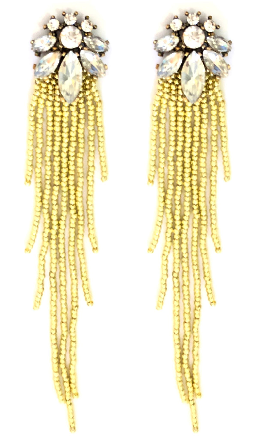 Gold beaded