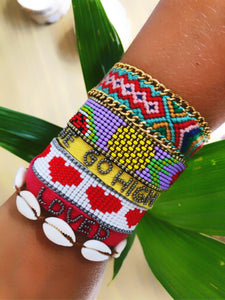 Thread bracelet we go high