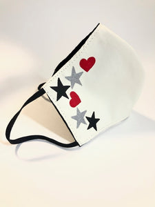 Star Hearts Mask