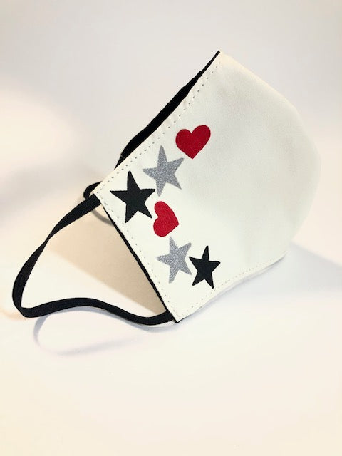 Star Hearts Mask