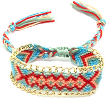 Load image into Gallery viewer, Woven chain bracelet color 2
