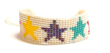 Load image into Gallery viewer, Colors stars mostacillas bracelet
