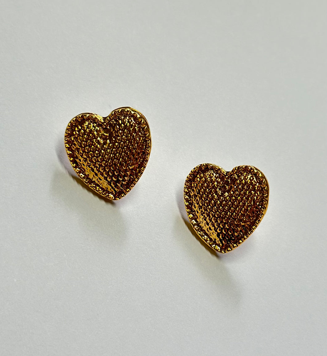 Heart earrings